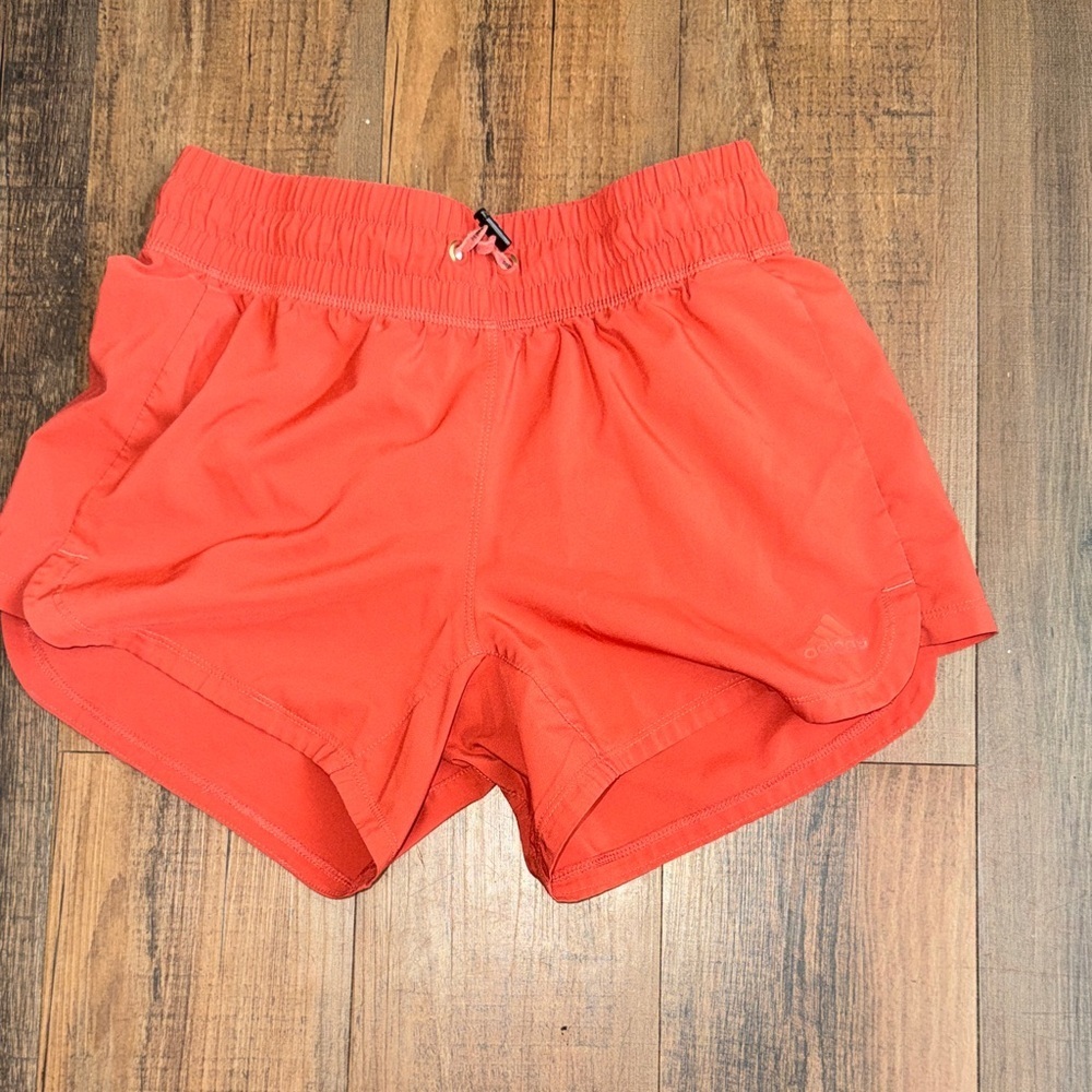 adidas Women’s Bright Coral Athletic Shorts